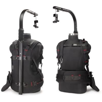 FLYCAM Flowline 600N Chaleco ergonómico para cámara 12–15 kg Barra de 18,5", extensión de 5", giro 360°, resortes de gas autoequilibrados y bolsa de transporte. FLYCAM Flowline 600N Chaleco ergonómico para cámara 12–15 kg Barra de 18,5", extensión de 5", giro 360°, resortes de gas autoequilibrados y bolsa de transporte.