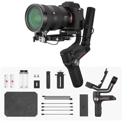 ZHIYUN WEEBILL-S Estabilizador de 3 Ejes para cámara réflex Digital Cámara de Fotos compacta ZHIYUN WEEBILL-S Estabilizador de 3 Ejes para cámara réflex Digital Cámara de Fotos compacta