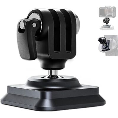 PGYTECH Placa de Liberación Rápida Tipo Arca para Cámara de Acción, Rotación de 360°, Compatible con GoPro, Insta360, dji Osmo y la mayoría de Las cámaras de acción. PGYTECH Placa de Liberación Rápida Tipo Arca para Cámara de Acción, Rotación de 360°, Compatible con GoPro, Insta360, dji Osmo y la mayoría de Las cámaras de acción.