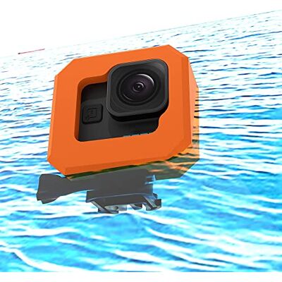 Desconocido Carcasa flotante para GoPro HERO 11 mini cámara negra, accesorios flotantes con tornillo para deportes acuáticos, natación, buceo, protección ultra flotante Desconocido Carcasa flotante para GoPro HERO 11 mini cámara negra, accesorios flotantes con tornillo para deportes acuáticos, natación, buceo, protección ultra flotante