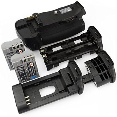 DSTE Multi-Poder Vertical Batería Apretón Titular para D700 D300 D300S D900 DSLR Cámara Fotográfica como MB-D10 con 2-Pack EN-EL3E DSTE Multi-Poder Vertical Batería Apretón Titular para D700 D300 D300S D900 DSLR Cámara Fotográfica como MB-D10 con 2-Pack EN-EL3E
