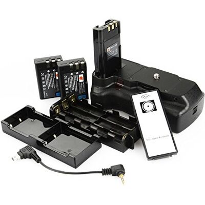 DSTE ® Remoto Vertical Batería Apretón Titular para Nikon D40 D40X D60 D3000 D5000 DSLR Cámara Fotográfica como MB-D5000 con 2-pack EN-EL9 DSTE ® Remoto Vertical Batería Apretón Titular para Nikon D40 D40X D60 D3000 D5000 DSLR Cámara Fotográfica como MB-D5000 con 2-pack EN-EL9