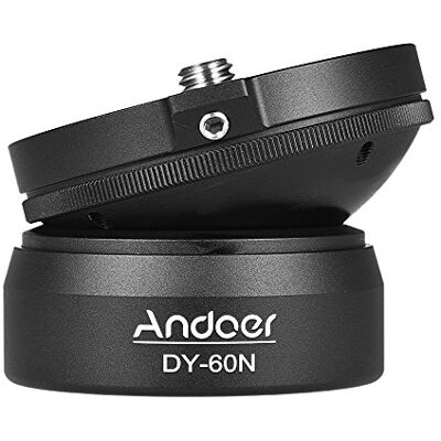 Andoer DY-60N Base Niveladora del Trípode Placa de LevelerAdjusting Aleación de Aluminio con Bolso Llano de la Burbuja para Canon Nikon Sony Andoer DY-60N Base Niveladora del Trípode Placa de LevelerAdjusting Aleación de Aluminio con Bolso Llano de la Burbuja para Canon Nikon Sony