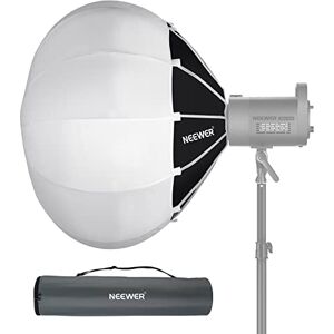 NEEWER 65cm Softbox de Linterna de Liberación Rápida en un Paso, Difusor de Luz de 360°con Faldón, Montaje Bowens para Luz de Video CB60 CB100 CB150 Compatible con Aputure Luz 600d Godox SL60W, NS65L NEEWER 65cm Softbox de Linterna de Liberación Rápida en un Paso, Difusor de Luz de 360°con Faldón, Montaje Bowens para Luz de Video CB60 CB100 CB150 Compatible con Aputure Luz 600d Godox SL60W, NS65L