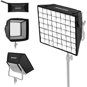 NEEWER 12,2" x 11,4" Difusor de Caja de Luz Plegable con Rejilla y Bolsa para NL660/ SNL660/ RGB660/ SNL530 Panel de Luz de Video LED,Studio Portrait Photography Youtube Video Soft Lighting NEEWER 12,2" x 11,4" Difusor de Caja de Luz Plegable con Rejilla y Bolsa para NL660/ SNL660/ RGB660/ SNL530 Panel de Luz de Video LED,Studio Portrait Photography Youtube Video Soft Lighting