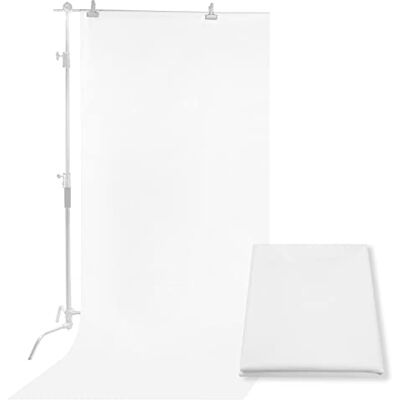 Selens 4 x 1,7 m, difusor de tela, nailon, seda, blanco, difusión Blanco, nailon, para iluminación fotográfica, softbox y tiendas de luz Selens 4 x 1,7 m, difusor de tela, nailon, seda, blanco, difusión Blanco, nailon, para iluminación fotográfica, softbox y tiendas de luz