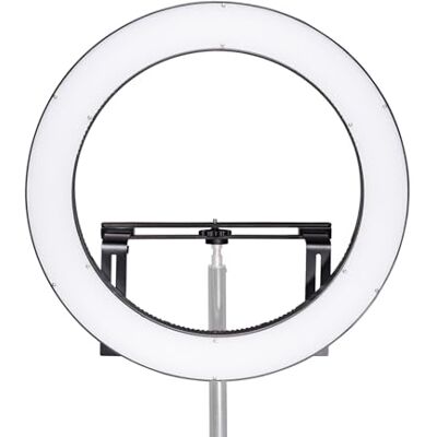 walimex pro Anillo de luz LED de 500 Colores Bicolor Regulable, 32 W, Anillo Luminoso con sectores conmutables Individualmente, luz Selfie con amplios Accesorios walimex pro Anillo de luz LED de 500 Colores Bicolor Regulable, 32 W, Anillo Luminoso con sectores conmutables Individualmente, luz Selfie con amplios Accesorios