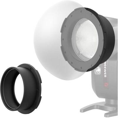 NEEWER Anillo Adaptador Magnético Redondo Flash, Soporte Magnético Silicona Accesorio Difusor Luz Compatible con Godox V1/V1 Pro Z2 Z2PRO Z2II Z3 Q120 Series Round Head Speedlight, CRS13 NEEWER Anillo Adaptador Magnético Redondo Flash, Soporte Magnético Silicona Accesorio Difusor Luz Compatible con Godox V1/V1 Pro Z2 Z2PRO Z2II Z3 Q120 Series Round Head Speedlight, CRS13