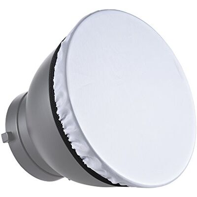 Andoer 7 "180Mm Luz de la Fotografía Paño Blando Blanco Difusor para Estudio Estándar Reflector Estroboscópico Andoer 7 "180Mm Luz de la Fotografía Paño Blando Blanco Difusor para Estudio Estándar Reflector Estroboscópico