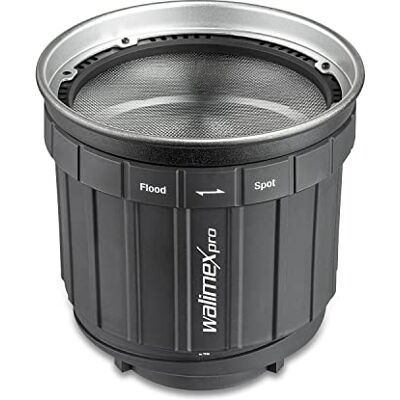 walimex pro Bowens Mount Foco para Foco (2 Unidades, Ajustable de 12° a 40°, para LED de hasta 350 W, Resistente al Calor hasta 100 °C, Compatible con Conexiones Bowens/ walimex pro Bowens Mount Foco para Foco (2 Unidades, Ajustable de 12° a 40°, para LED de hasta 350 W, Resistente al Calor hasta 100 °C, Compatible con Conexiones Bowens/