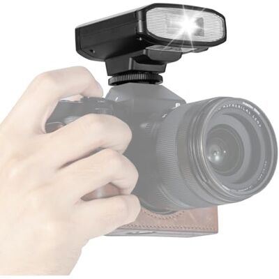 TARION Flash Fotográfico Speedlite Mini GN13 Flash con Zapata Estándar Control Óptico S1 S2-22 Niveles Potencia Compatible Canon Nikon Sony Fuji Negro SL01 SOFTBEAM TARION Flash Fotográfico Speedlite Mini GN13 Flash con Zapata Estándar Control Óptico S1 S2-22 Niveles Potencia Compatible Canon Nikon Sony Fuji Negro SL01 SOFTBEAM