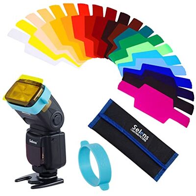 Selens Cinta de goma universal para Flash Speedlight Color, accesorio de estudio, 3 unidades en 1 juego, de Selens Cinta de goma universal para Flash Speedlight Color, accesorio de estudio, 3 unidades en 1 juego, de