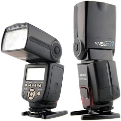Yongnuo YN560 IV 2.4GHZ Speedlite Flash Transceptor Inalámbrico Integrado para Canon Nikon Panasonic Pentax Cámara Yongnuo YN560 IV 2.4GHZ Speedlite Flash Transceptor Inalámbrico Integrado para Canon Nikon Panasonic Pentax Cámara