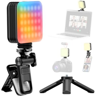 Rollei Foco Fotografia, Lumis Mini RGB Luz de Selfie y Vídeos Rollei Foco Fotografia, Lumis Mini RGB Luz de Selfie y Vídeos