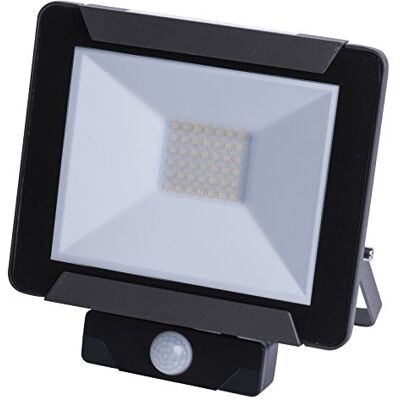 EMOS , LED Reflector Ideo 30 W PIR, Blanco Neutro, aluminio, Grey, 19,6 x 6,1 x 20,7 cm EMOS , LED Reflector Ideo 30 W PIR, Blanco Neutro, aluminio, Grey, 19,6 x 6,1 x 20,7 cm