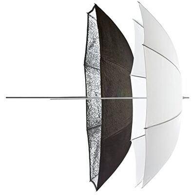 Elinchrom Prolinca Schirm-Set 83 cm Silber/Transparent Elinchrom Prolinca Schirm-Set 83 cm Silber/Transparent