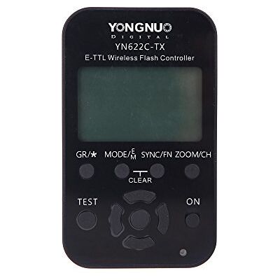 YONGNUO YN-622C-TX LCD Wireless e-TTL Controlador Inalámbrico de Flash para Canon Cameras Cámara YONGNUO YN-622C-TX LCD Wireless e-TTL Controlador Inalámbrico de Flash para Canon Cameras Cámara