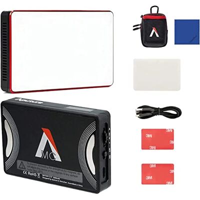 Aputure MC RGBWW Film Light con Control de Color HSI Completo y una Gama CCT de 3200K-6500K, MC Mini LED Light para filmación de Video Características USB-C PD y Carga inalámbrica Qi Aputure MC RGBWW Film Light con Control de Color HSI Completo y una Gama CCT de 3200K-6500K, MC Mini LED Light para filmación de Video Características USB-C PD y Carga inalámbrica Qi