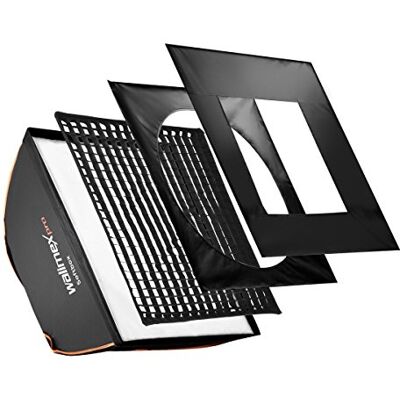walimex pro Softbox Plus Orange Line 60x60 Accesorio para cámara (1.31 kg, 395 mm, 600 mm, Negro, Color Blanco) walimex pro Softbox Plus Orange Line 60x60 Accesorio para cámara (1.31 kg, 395 mm, 600 mm, Negro, Color Blanco)