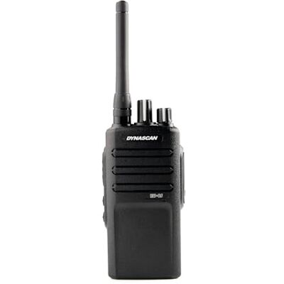 Dynascan EU-85 Walkie-Talkie PMR-446 Profesional Transceptor de Uso Libre Sin Licencia, Chasis Metálico IP55, 16 Canales y Teclas Programables Dynascan EU-85 Walkie-Talkie PMR-446 Profesional Transceptor de Uso Libre Sin Licencia, Chasis Metálico IP55, 16 Canales y Teclas Programables