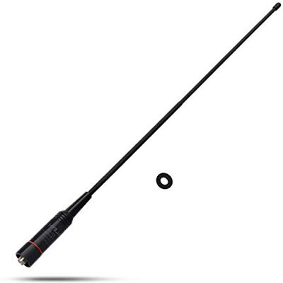 HYS -772 SMA hembra antena de 15,7 pulgadas de doble banda 144/430 MHz UHF/VHF radio antena para Baofeng UV-5R UV-82 BF-F8HP BF-F8 + BF-888s HYS -772 SMA hembra antena de 15,7 pulgadas de doble banda 144/430 MHz UHF/VHF radio antena para Baofeng UV-5R UV-82 BF-F8HP BF-F8 + BF-888s
