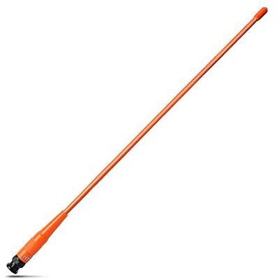 HYS Antena de radio BNC de doble banda de 15 pulgadas, 2 m/70 cm, UHF/VHF, compatible con 144/430 MHz Cobra Midland Uniden Handheld/portátil BNC Walkie Talkie (naranja) HYS Antena de radio BNC de doble banda de 15 pulgadas, 2 m/70 cm, UHF/VHF, compatible con 144/430 MHz Cobra Midland Uniden Handheld/portátil BNC Walkie Talkie (naranja)