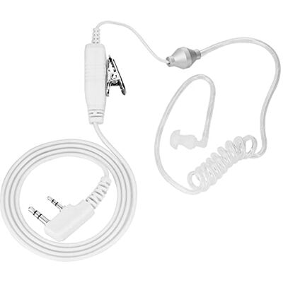 Bewinner Mini Auricular para Walkie Talkie,Auricular Transparente con Clips para Policía, Personal de Rituales, Guardias de Seguridad de Hoteles, Lugares de Entretenimient, etc. Bewinner Mini Auricular para Walkie Talkie,Auricular Transparente con Clips para Policía, Personal de Rituales, Guardias de Seguridad de Hoteles, Lugares de Entretenimient, etc.