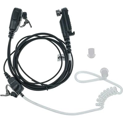vhbw Auriculares Compatible con HYT PD602 PD600 radio, walkie talkie con micrófono push-to-talk, tubo acústico transparente vhbw Auriculares Compatible con HYT PD602 PD600 radio, walkie talkie con micrófono push-to-talk, tubo acústico transparente