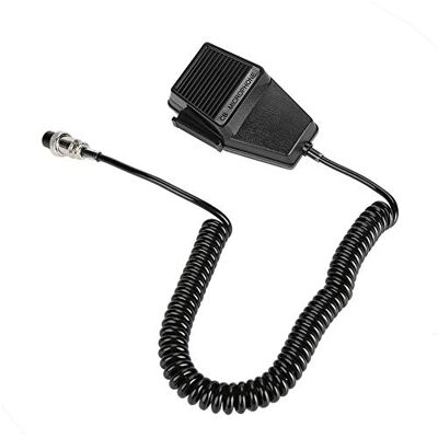 Bewinner Micrófono de Mano para Walkie-Talkie Speaker Estable CB Radio 4 Pin para Coche Cobra Talkie-Walkie CB con 360 Grados de Rotación Bewinner Micrófono de Mano para Walkie-Talkie Speaker Estable CB Radio 4 Pin para Coche Cobra Talkie-Walkie CB con 360 Grados de Rotación