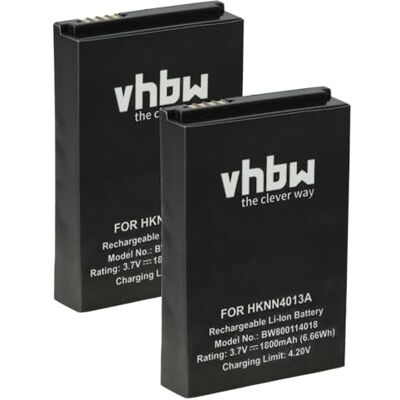 vhbw 2X batería reemplaza Motorola HKNN4014A BT90, HKNN4013A, HKLN4440B, BT110, HKNN4013B para radio (1800 mAh, 3,7 V, Li-Ion) vhbw 2X batería reemplaza Motorola HKNN4014A BT90, HKNN4013A, HKLN4440B, BT110, HKNN4013B para radio (1800 mAh, 3,7 V, Li-Ion)