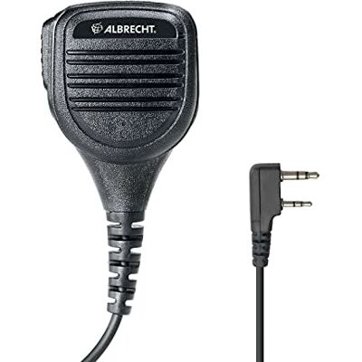 Albrecht SM-600-K Micrófono para altavoz Kenwood (negro) Albrecht SM-600-K Micrófono para altavoz Kenwood (negro)
