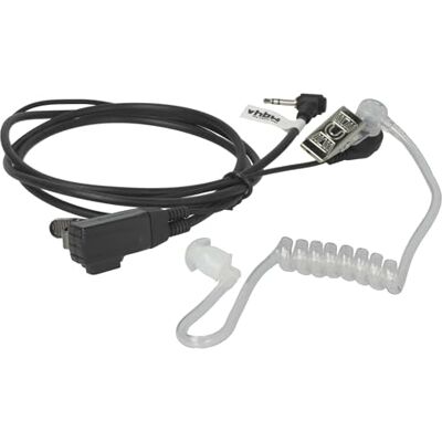 vhbw Auriculares Compatible con Motorola T5412 T5410, T5422, T5420, T5400, T5500AA, T5500, T5522, T5512 radio, walkie talkie, tubo acústico vhbw Auriculares Compatible con Motorola T5412 T5410, T5422, T5420, T5400, T5500AA, T5500, T5522, T5512 radio, walkie talkie, tubo acústico