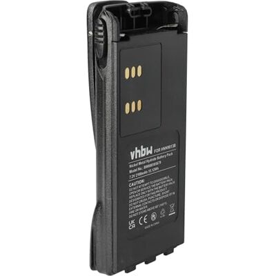 vhbw Batería NiMh 2100mAh (7.2V) para Radio walkie-talkie Motorola GP340, GP360, GP380, GP540, GP580, GP640, GP680, HT1200 como HNN9013, HNN9013B, etc. vhbw Batería NiMh 2100mAh (7.2V) para Radio walkie-talkie Motorola GP340, GP360, GP380, GP540, GP580, GP640, GP680, HT1200 como HNN9013, HNN9013B, etc.