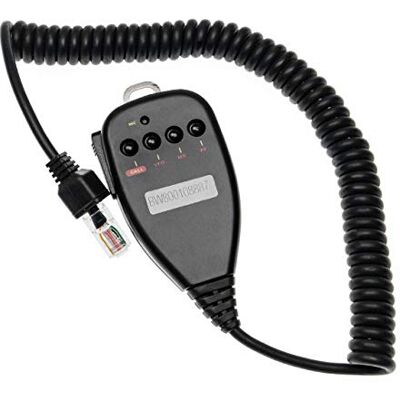 vhbw Altavoz-micrófono Compatible con Kenwood TKR-740 TKR-750, TKR-830, TKR-850, TM-261A, TM-271A, TM-471A, TM461A walkie-talkie vhbw Altavoz-micrófono Compatible con Kenwood TKR-740 TKR-750, TKR-830, TKR-850, TM-261A, TM-271A, TM-471A, TM461A walkie-talkie