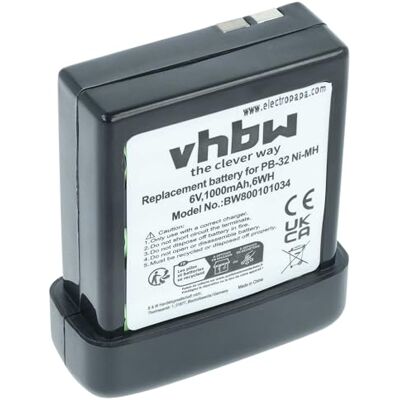 vhbw Batería Recargable Compatible con Alan Midland 73-30 radio (1000 mAh, 6 V, NiMH) vhbw Batería Recargable Compatible con Alan Midland 73-30 radio (1000 mAh, 6 V, NiMH)