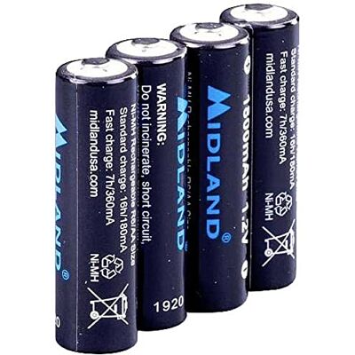 MIDLAND Batería para Radio (1,2 V, 1800 mAh) MIDLAND Batería para Radio (1,2 V, 1800 mAh)
