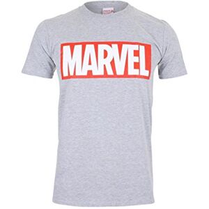 Marvel Camiseta Manga Corta Core Logo Gris XL Marvel Camiseta Manga Corta Core Logo Gris XL