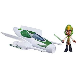 Star Wars Piloto Jedi Kai Brightstar, Figura con Barco, Escala 10 cm, Juguetes para Niños Star Wars Piloto Jedi Kai Brightstar, Figura con Barco, Escala 10 cm, Juguetes para Niños