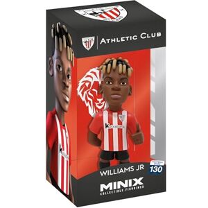 MINIX BANDAI Figura de colección 12cm Nico Williams Athletic de Bilbao Coleccionables para Exhibición Idea de Regalo Juguetes para Niños Y Adultos Fans De Fútbol (MN12633) MINIX BANDAI Figura de colección 12cm Nico Williams Athletic de Bilbao Coleccionables para Exhibición Idea de Regalo Juguetes para Niños Y Adultos Fans De Fútbol (MN12633)
