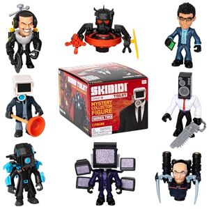 SKIBIDI TOILET Mystery Figure Collector Series 2, Figuras de colección, Youtube Animation Sensation, Producto Oficial Toilet Merch SKIBIDI TOILET Mystery Figure Collector Series 2, Figuras de colección, Youtube Animation Sensation, Producto Oficial Toilet Merch