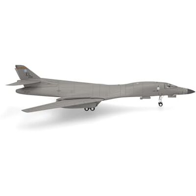 Herpa Miniatura del avión U.S. Air Force Rockwell B-1B Lancer – 37th Bomb Sqn, Ellsworth AB Alien with an Attitude – 86-0108, Escala 1/200, modelismo, avión con Soporte, Figura Metal Herpa Miniatura del avión U.S. Air Force Rockwell B-1B Lancer – 37th Bomb Sqn, Ellsworth AB Alien with an Attitude – 86-0108, Escala 1/200, modelismo, avión con Soporte, Figura Metal