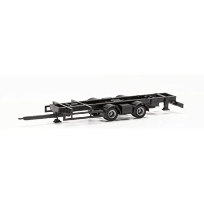 Herpa Truck Model, Tandem Hanging Chassis for Volume Trains 7.82 m with Fixed Assembly, 2 Pieces. True to The Original in 1:87 Scale, Model Car, Model Making, Accessories Miniature Models Herpa Truck Model, Tandem Hanging Chassis for Volume Trains 7.82 m with Fixed Assembly, 2 Pieces. True to The Original in 1:87 Scale, Model Car, Model Making, Accessories Miniature Models