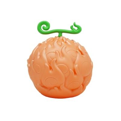 TEKNOFUN ONE PIECE Figura luminosa de fruta FLAME FLAME 20 cm USB-C TEKNOFUN ONE PIECE Figura luminosa de fruta FLAME FLAME 20 cm USB-C