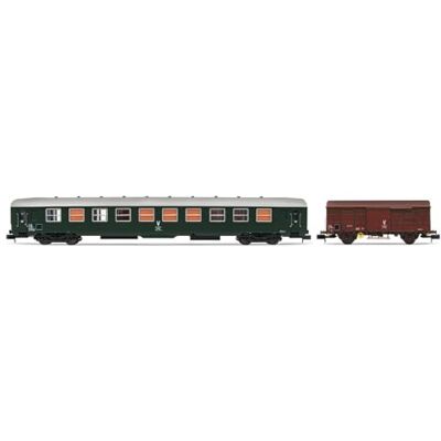 ARNOLD SNCF, Tren de Mantenimiento, Que Incluye 1 vagón ex B10 y 1 vagón G4, EP. Material rodante IV-V Autocares ARNOLD SNCF, Tren de Mantenimiento, Que Incluye 1 vagón ex B10 y 1 vagón G4, EP. Material rodante IV-V Autocares