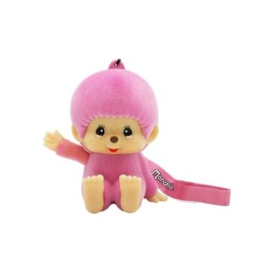 TEKNOFUN Monchhichi Figura Luminosa LED Rosa 8 cm, Luz Nocturna Decorativa con Pila CR2032, Iluminación Ambiental Suave para Dormitorio, Mesita de Noche y Decoración TEKNOFUN Monchhichi Figura Luminosa LED Rosa 8 cm, Luz Nocturna Decorativa con Pila CR2032, Iluminación Ambiental Suave para Dormitorio, Mesita de Noche y Decoración