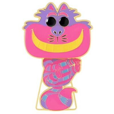 Funko Loungefly POP! Large Enamel Pin DISNEY ALICE: Cheshire Cat CHASE GROUP Alice In Wonderland Pins de Esmalte- Broche Coleccionable para Mochilas Y Bolsos Idea de Regalo Movies Fans Funko Loungefly POP! Large Enamel Pin DISNEY ALICE: Cheshire Cat CHASE GROUP Alice In Wonderland Pins de Esmalte- Broche Coleccionable para Mochilas Y Bolsos Idea de Regalo Movies Fans