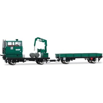 Rivarossi DB, vehículo de Mantenimiento KLV 53 BASF, EP. Modelo V RailwayLoco Diésel Rivarossi DB, vehículo de Mantenimiento KLV 53 BASF, EP. Modelo V RailwayLoco Diésel