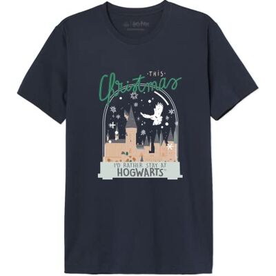 Harry Potter Camiseta para Hombre, Azul Marino, 3XL Harry Potter Camiseta para Hombre, Azul Marino, 3XL