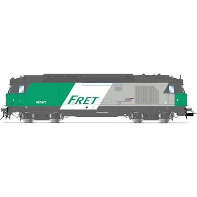 JOUEF SNCF, Locomotora diésel BB 467471, librea Fret, EP. Vi, con decodificador de Sonido DCC Locomotora Diesel JOUEF SNCF, Locomotora diésel BB 467471, librea Fret, EP. Vi, con decodificador de Sonido DCC Locomotora Diesel