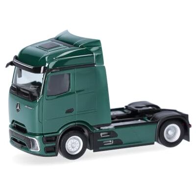 Herpa Miniatura del camión Mercedes-Benz Actros L ProCabin Streamspace, tractora rígida de 2 Ejes, Verde Musgo, Escala 1:87, maqueta de colección, modelismo, Modelo alemán, Figura de plástico Herpa Miniatura del camión Mercedes-Benz Actros L ProCabin Streamspace, tractora rígida de 2 Ejes, Verde Musgo, Escala 1:87, maqueta de colección, modelismo, Modelo alemán, Figura de plástico